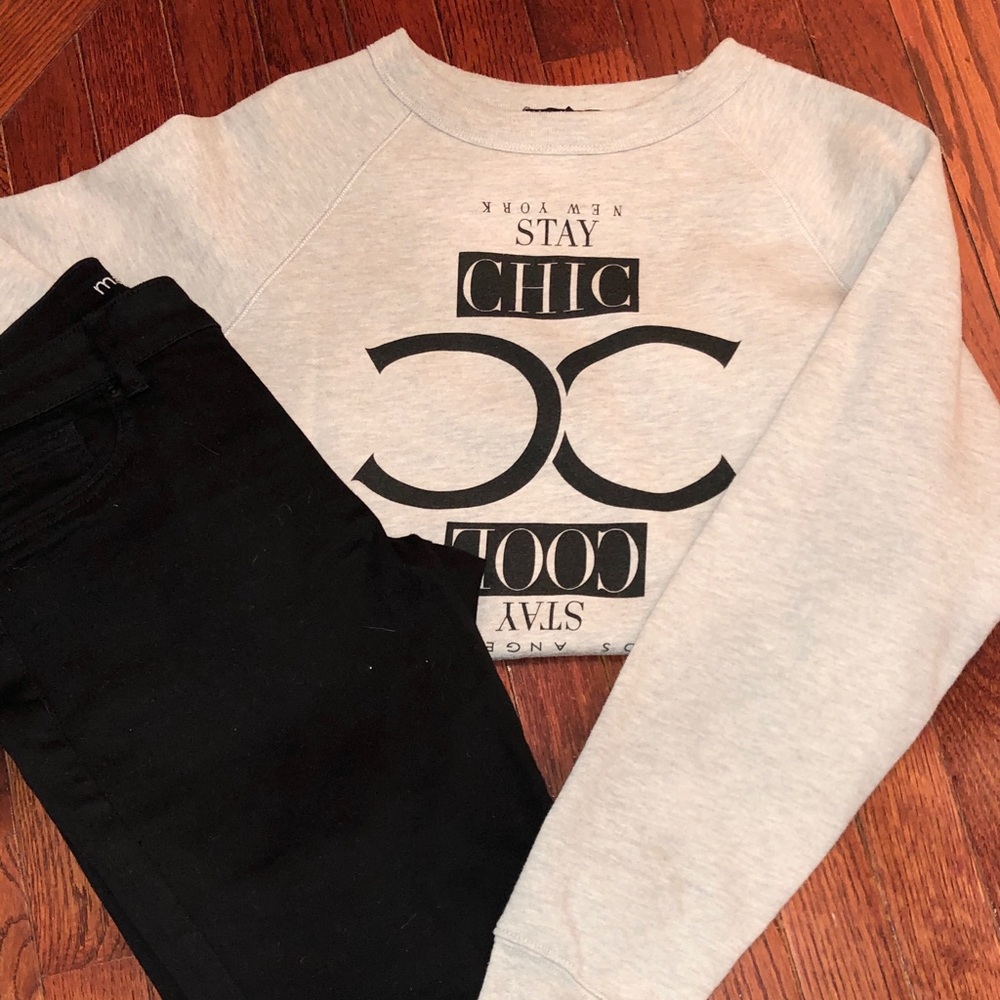 Grey Graphic Sweatshirt